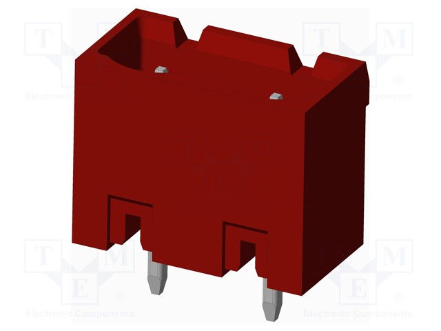 Connector: pluggable terminal block; socket; male; on PCBs