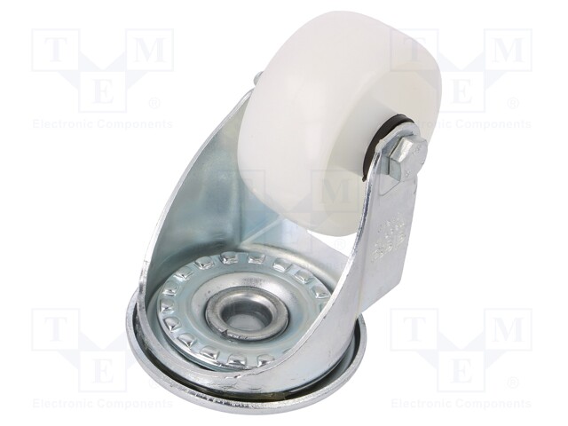 Transport wheel; Ø: 65mm; W: 30mm; H: 100mm; torsional; 91kg