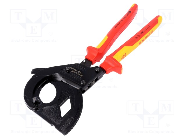 Cutters; L: 315mm; Tool material: steel; Conform to: EN 60900