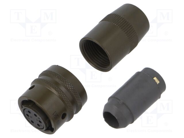 Connector: circular; plug; PT/451
