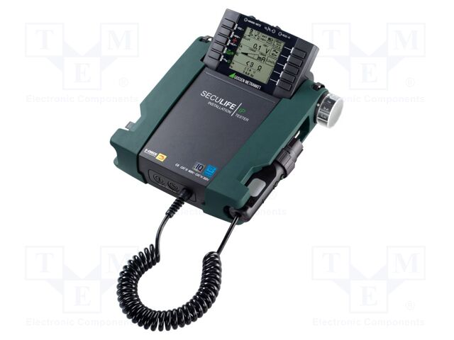 Meter: appliance meter; LCD; 50k÷499MΩ; 0.1÷9.99kΩ; VAC: 0÷600V