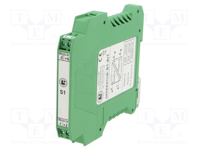 Converter: signal separator; for DIN rail mounting; 0/4÷20mA