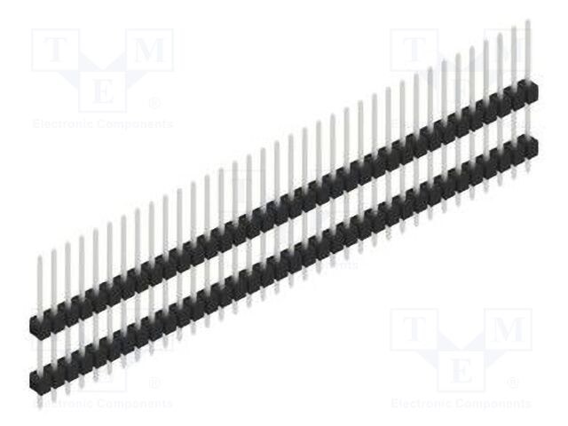 Connector: pin strips; pin header; male; PIN: 36; 2.54mm; THT; 1x36