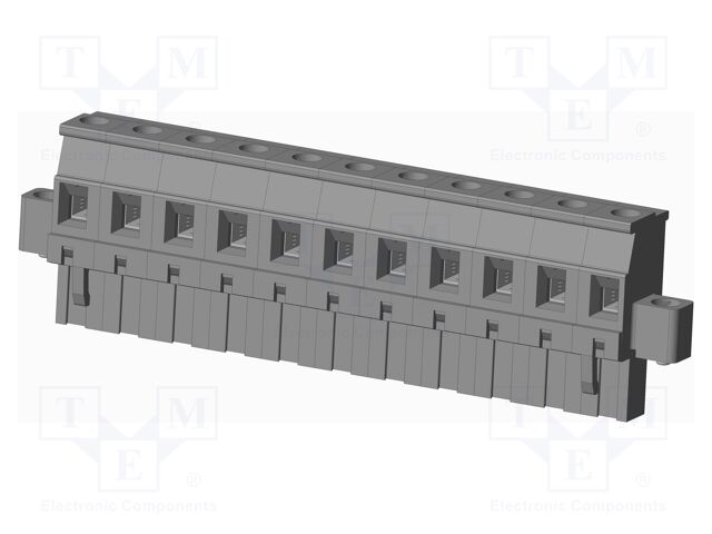 Connector: pluggable terminal block; plug; female; angled 90°