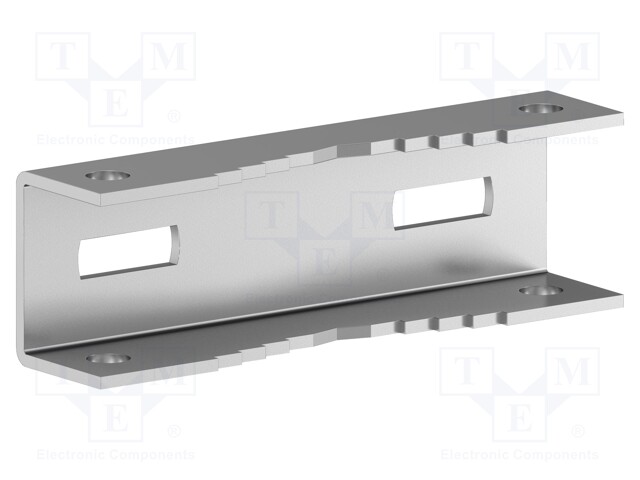 Pole mounting kit; galvanised steel; 595mm