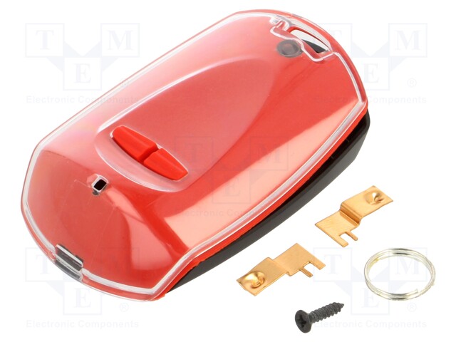 Enclosure: for remote controller; ABS; Number of buttons: 2