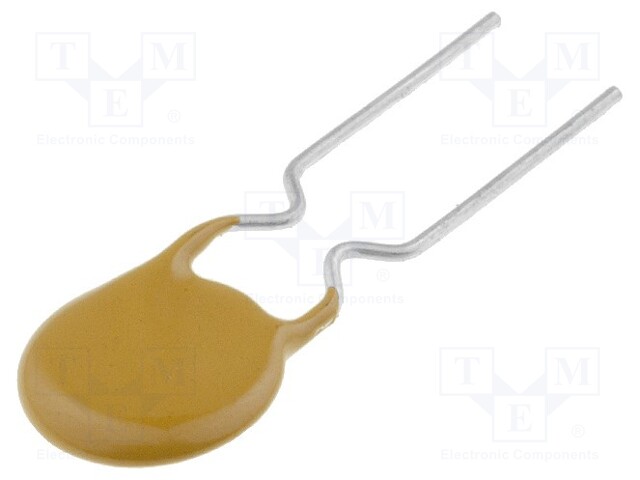 Fuse: PTC polymer; 1.1A; Ø8,9mm; Pitch: 5.1mm