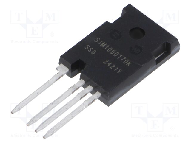 Transistor: N-MOSFET; SiC; unipolar
