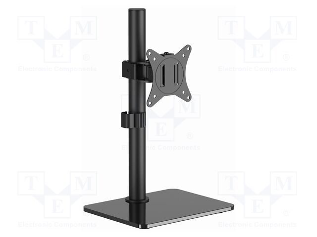 Stand; 9kg; 17÷32"; black; Standard: 75x75mm,100x100mm; monitor x1