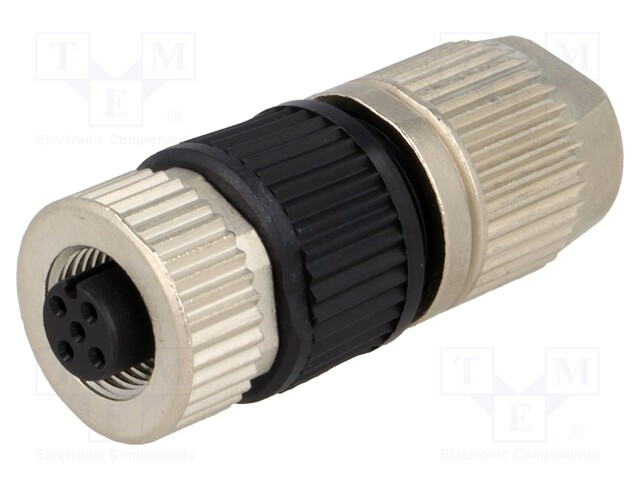 Plug; M12; PIN: 3; female; A code-DeviceNet / CANopen; for cable