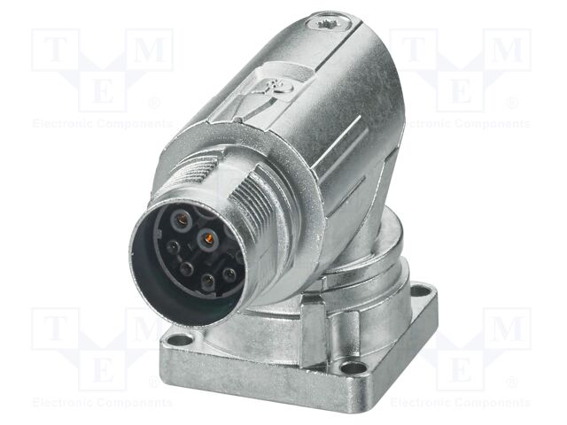 Connector: M17; socket; M17 PRO; PIN: 9(5+4); 630V; 3.6A,14A; IP67