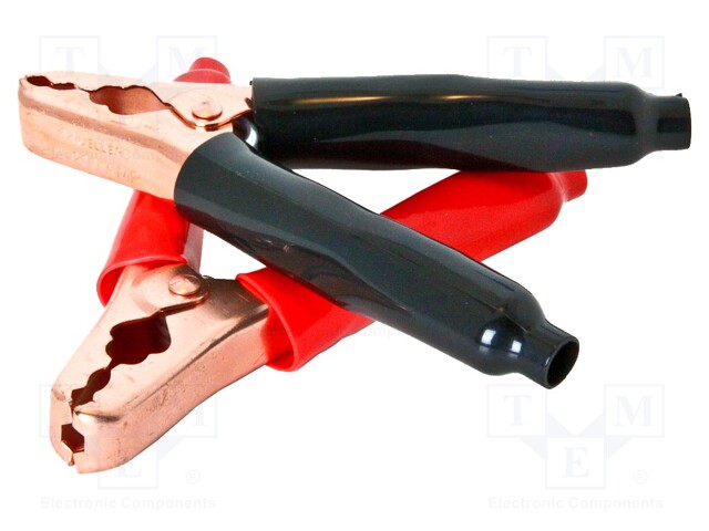 Crocodile clip; 200A; Grip capac: max.38mm; Overall len: 153mm