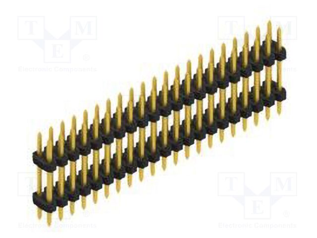 Connector: pin strips; pin header; male; PIN: 42; 2mm; THT; 2x21