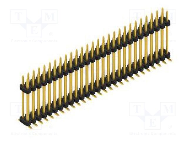 Connector: pin strips; pin header; male; PIN: 54; 2mm; SMT; 2x27