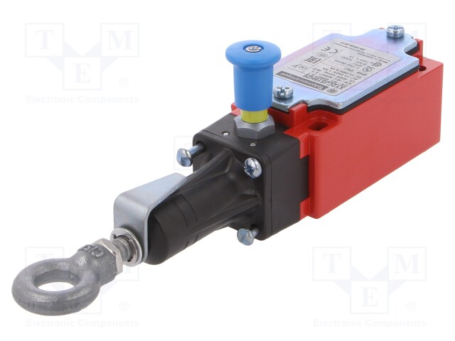 Safety switch: singlesided rope switch; NC x2 + NO; -25÷70°C