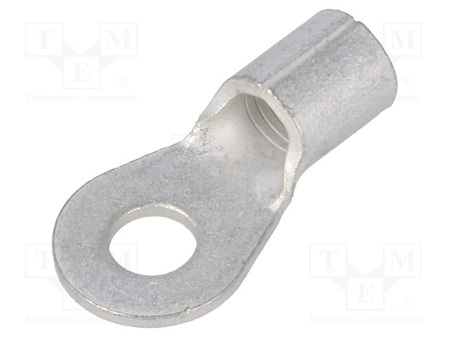 Ring terminal; M5; 6.64÷10.5mm2; crimped; for cable; tinned; 8AWG