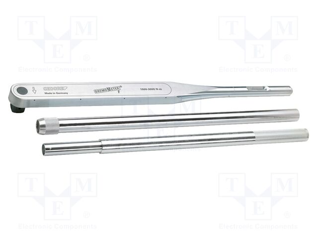 Wrench; torque; 1.037mm; Kind of socket: square; 1.1/2"; 3%; box