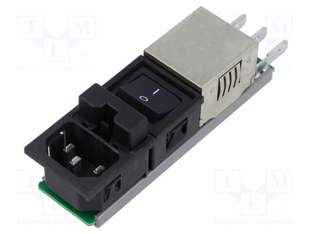 Connector: AC supply; socket; 2A; 250VAC; C13 (F),C14 (E)