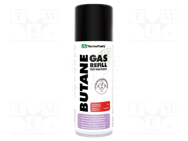 Gas: butane; 200ml; can; for gas soldering iron