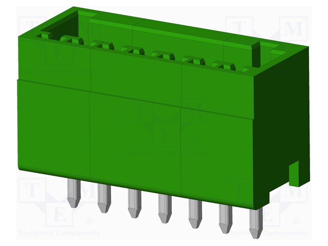 Connector: pluggable terminal block; socket; male; straight; THT