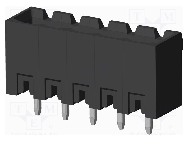 Connector: pluggable terminal block; socket; male; straight; THT