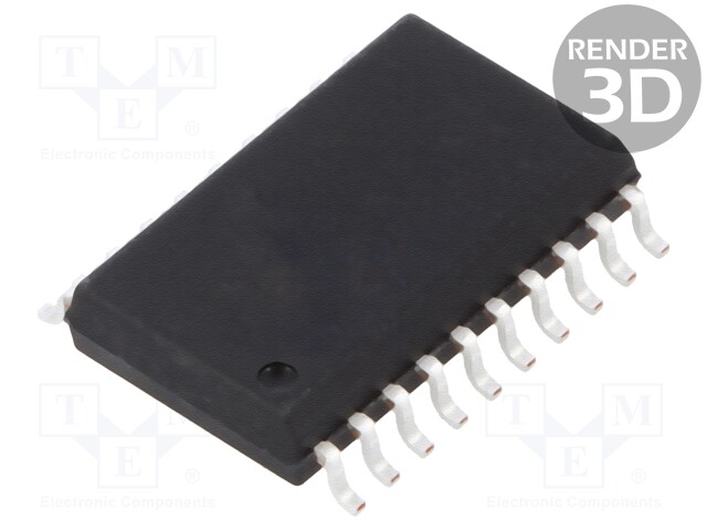 IC: PIC microcontroller; 1.75kB; 20MHz; A/E/USART,GPIO,ICSP; SMD