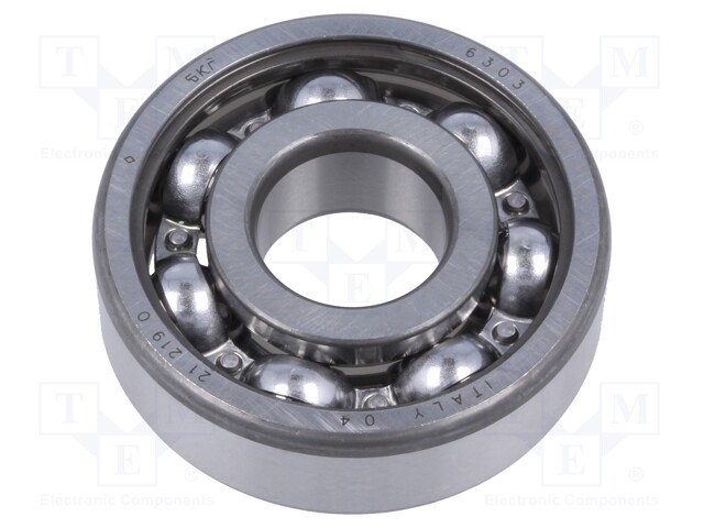 Bearing: single row deep groove ball; Øint: 17mm; Øout: 47mm