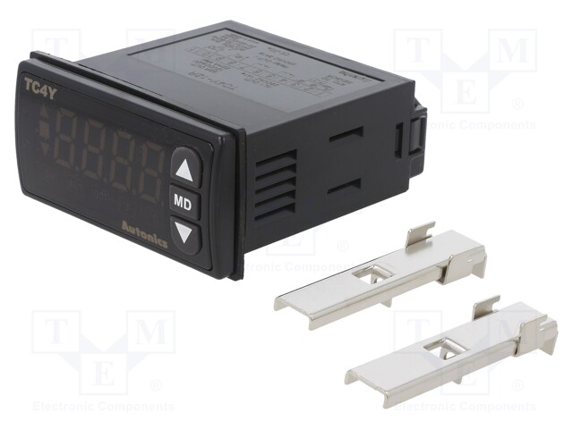 Module: regulator; temperature; SPST-NO; OUT 2: SSR; SPST-NO; 24VAC