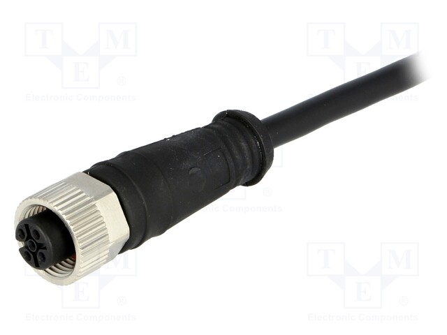 Plug; M12; PIN: 4; female; A code-DeviceNet / CANopen; 5m; IP67