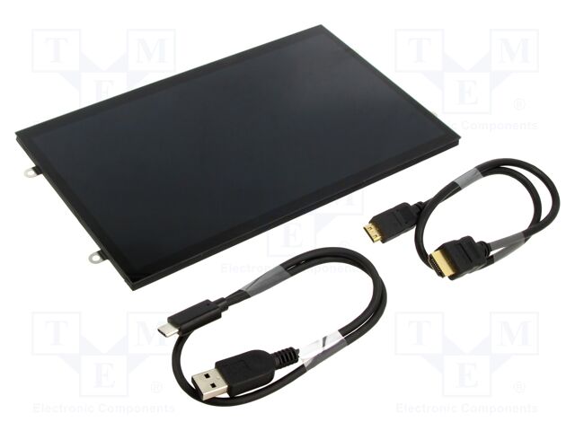 Display: TFT; 10.1"; 1024x600; Interface: HDMI; 1000cd/m2; 4DHDMI