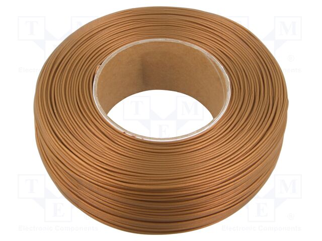 Filament: PLA; 1.75mm; bronze; 185÷225°C; 1kg; Table temp: 40÷60°C