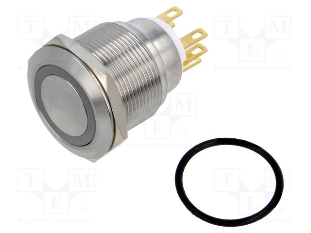 Switch: vandal resistant; Pos: 2; SPDT; 3A/220VAC; 5A/24VDC; IP65