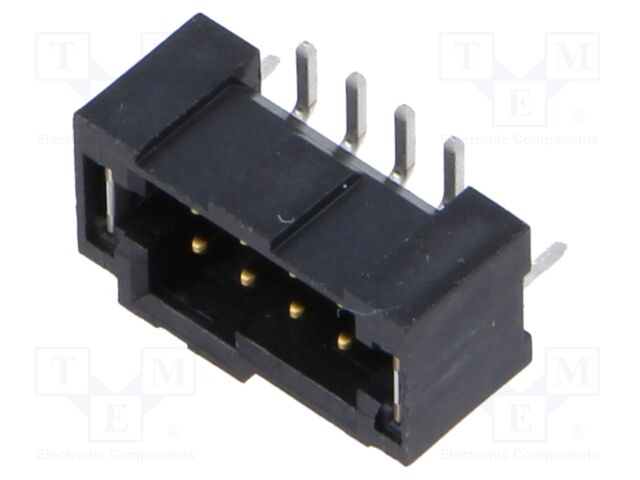 Connector: PCB to PCB; male; PIN: 8; 2mm; gold-plated; SMT; socket