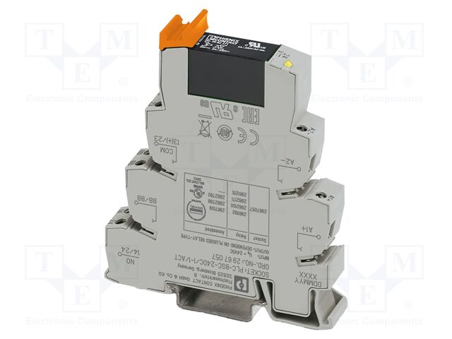 Relay: solid state; Mounting: DIN