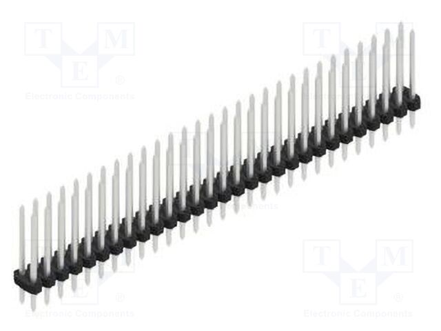 Connector: pin strips; pin header; male; PIN: 58; 2mm; THT; 2x29
