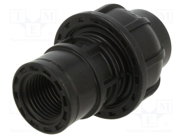 Splice terminal: clamping; Thread: G 1/2" internal; 20mm; Plast
