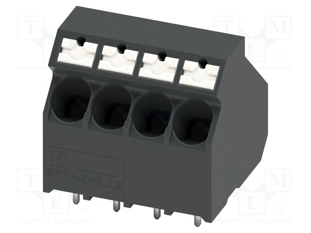 PCB terminal block, nominal cross-section: 4 mm?, number of