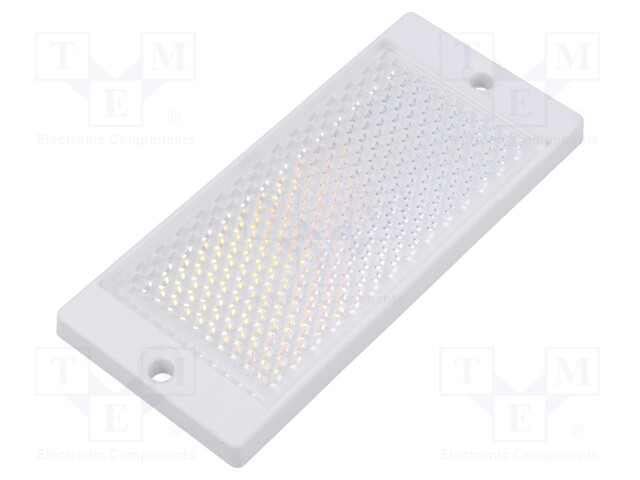 Reflector; 55.3x126x9mm; -20÷60°C; fixing 2 x M6; IP69K