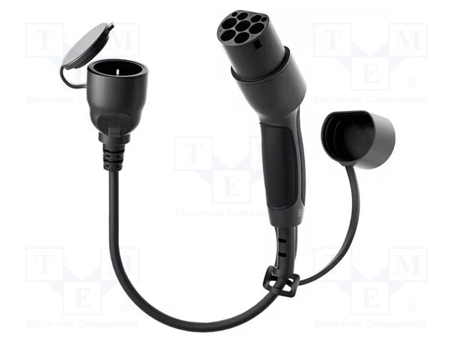 EMobility: adapter; 250VAC; 3.5kW; IP54; single-phase; 0.3m; 16A