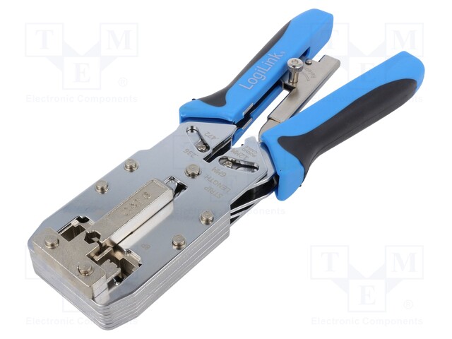 Tool: for RJ plug crimping