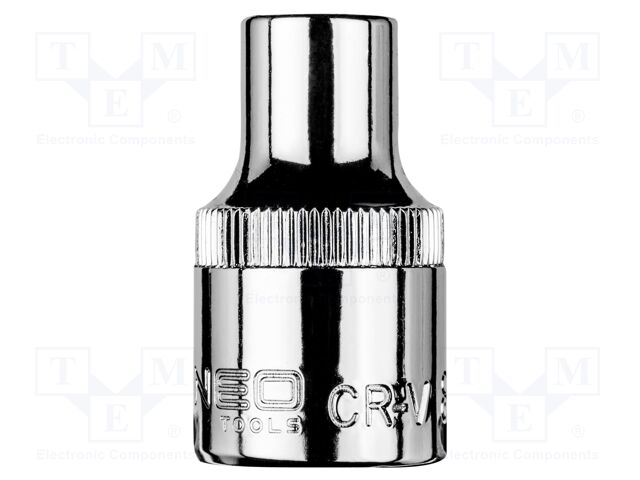 Socket; 6-angles,socket spanner; HEX 8mm; 1/2"