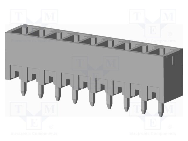 Connector: pluggable terminal block; socket; male; on PCBs