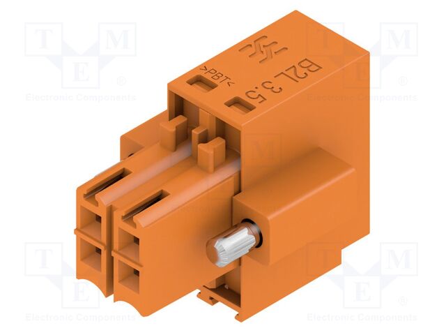 Pluggable terminal block