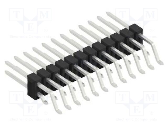 Connector: pin strips; pin header; male; PIN: 24; 2.54mm; SMT; 2x12