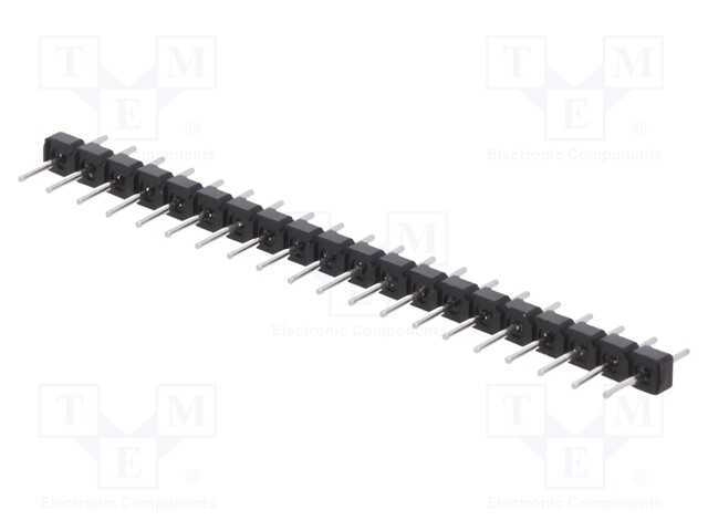 Pin header; pin strips; male; PIN: 20; straight; 2.54mm; THT; 1x20