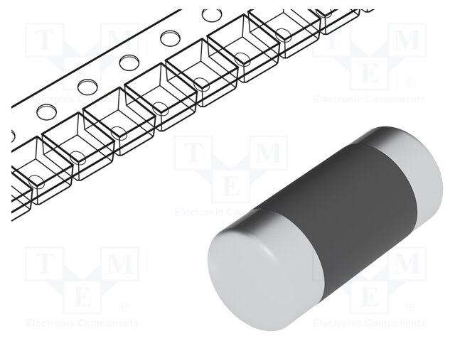 Diode: rectifying; SMD; 400V; 1A; DO213AB,MELF; Ufmax: 1V; Ifsm: 30A