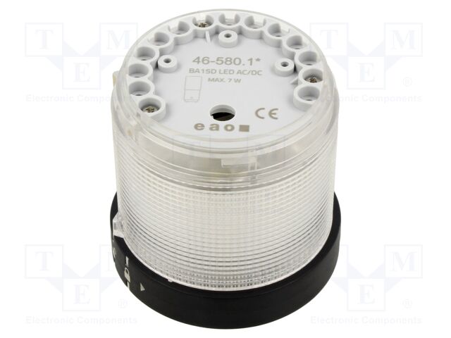 Automation module: light signaller; white; 24VDC; 24VAC; IP44