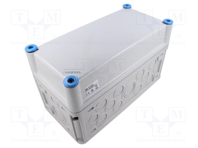 Enclosure: multipurpose; X: 150mm; Y: 300mm; Z: 170mm; Mi; light grey