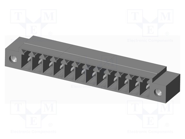 Connector: pluggable terminal block; socket; male; on PCBs