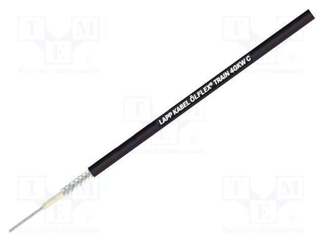 Wire; ÖLFLEX® TRAIN 4GKW C; stranded; Cu; 16mm2; black; 3.6kV